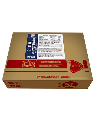 匯源橙汁飲料濃漿_5L-10%藍(lán)莓匯